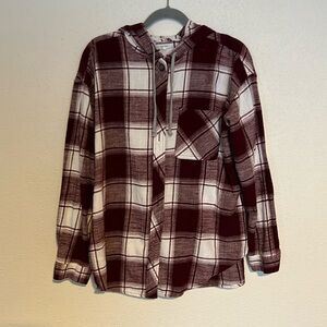 Button down flannel shirt